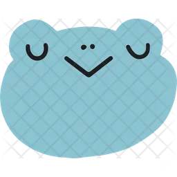 Frog Face  Icon