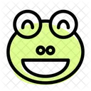 Frog Grinning Icon
