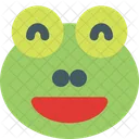 Frog Grinning Icon