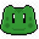 Frog Head Character Icon
