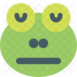 Frog Neutral Closed Eyes Emoji Icon