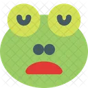 Frog Sleepy Icon