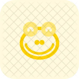 Frog Smiling Emoji Icon