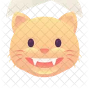 Glucklich Katze Emoji Symbol