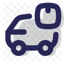 Kurier Paket Kistentransporter Icon