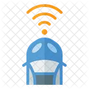 Vorderer Autosensor  Symbol