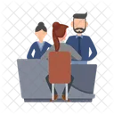 Desk Office Reception Icon