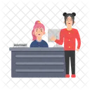 Desk Office Reception Icon