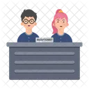 Desk Office Reception Icon