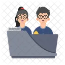 Desk Office Reception Icon