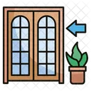 Door Doorway Gateway Icon