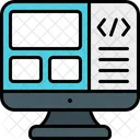 Front End Coding  Icon