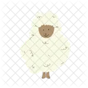 Front-facing sheep  Icon