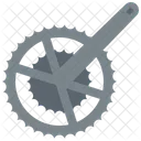 Gear Front Chainring Icon
