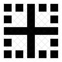 Interior Borda Ponto Icon