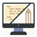 Sitio Web Codigo Escribir Icono