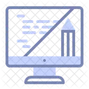 Sitio Web Codigo Escribir Icono