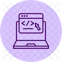 Frontend Development Pentaglow Icon