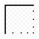 Frontera Tabla Diseno Icono