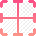 Interface Disposition Bordure Centre Bordure Cellule Format Formatage Horizontal Vertical Icône