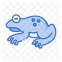 Frosch Amphibien Tierwelt Symbol