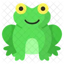 Frosch Krote Amphibie Symbol