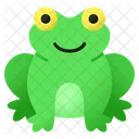 Frosch Krote Amphibie Symbol