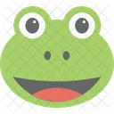 Frosch-Emoji  Symbol