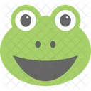 Frosch-Emoji  Symbol