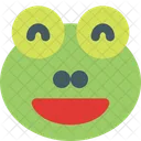 Frosch Grinsend Symbol