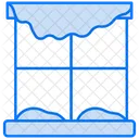 Frostiges Fenster  Symbol