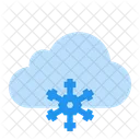 Cloud Forecast Frosty Icon
