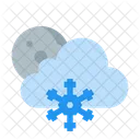 Cloud Forecast Frosty Icon