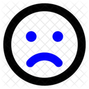 Emoji Sad Frown Icon Upset Face Icon