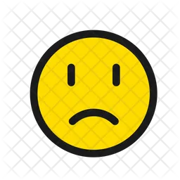 Frown Face Emoji Icon