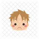 Boy Emoji Frowning Icon