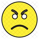 Frowning Emoji Emoticon Smiley Icon