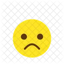 Frowning Grimacing Unhappy Icon