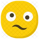 Frowning Face Hushed Face Emoticon Icon