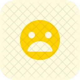 Frowning Face Mouth Emoji Icon