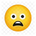 Frowning Face With Open Mouth Emoticon Expression Icon