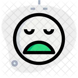 Frowning Open Mouth Emoji Icon