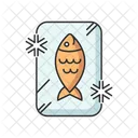 냉동 생선 해산물 아이콘