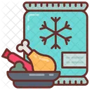 Frozen Foods Cold Food Frozen Dinner Icon