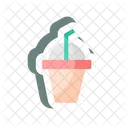 Frozen Frappe Coffee Cup Cup Icon
