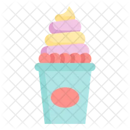 Frozen Ice cream  Icon