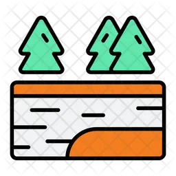 Frozen lake  Icon