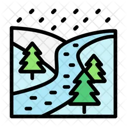 Frozen river  Icon