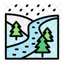 Frozen river  Icon