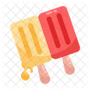 Frozen Sticks Ice Popsicles Ice Cream Icon
